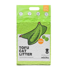 Michu Natural Clumping Tofu Cat Litter 6L