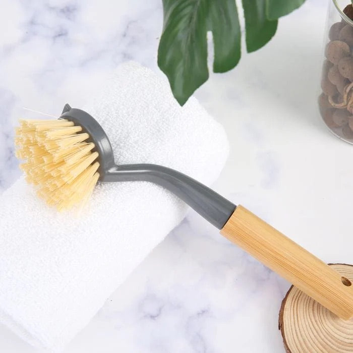 Eco Friendly Cleaning Bamboo Dish Brush