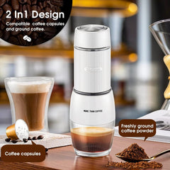 Portable Rechargeable Hand Press Espresso Coffee Machine