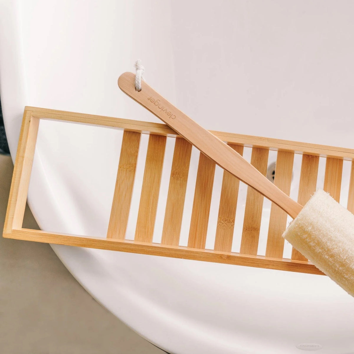 Bamboo Bath Caddy 64x15cm