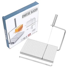 Stainless Steel Cheese Slicer with Wire for Block Cheese