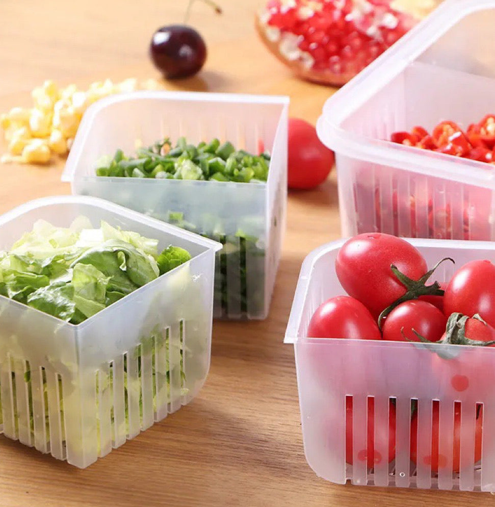 Fruit Storage Containers Lunch Box For Kid 4 Pack