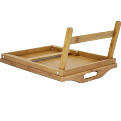 Bamboo Foldable Bed Tray For Breakfast Dinner