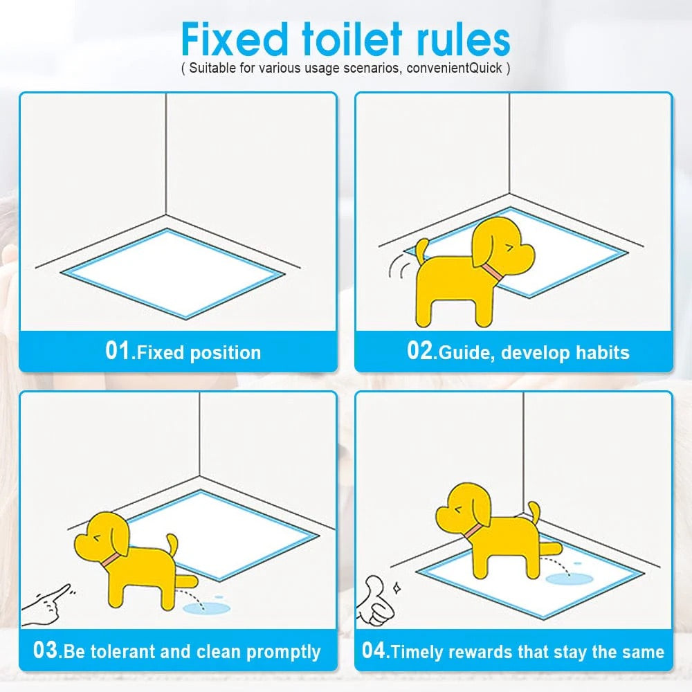 Puppy Dog Wee Pads Toilet Training Pads 60x60cm