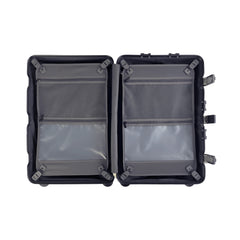 Flightmode Travel Suitcase - Silver/Black Two Size Option