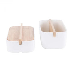 Luxury Bamboo Fiber Jewellery Box Set