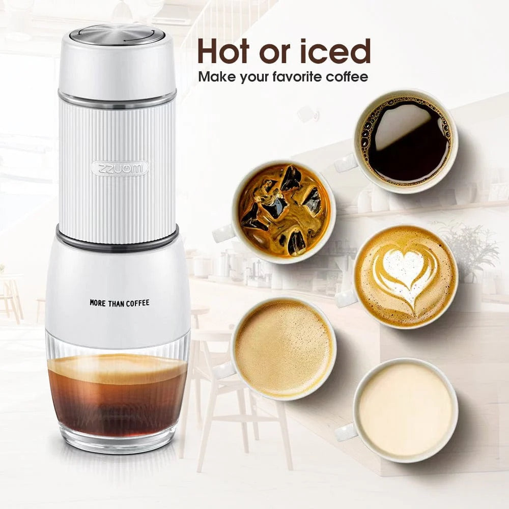 Portable Rechargeable Hand Press Espresso Coffee Machine