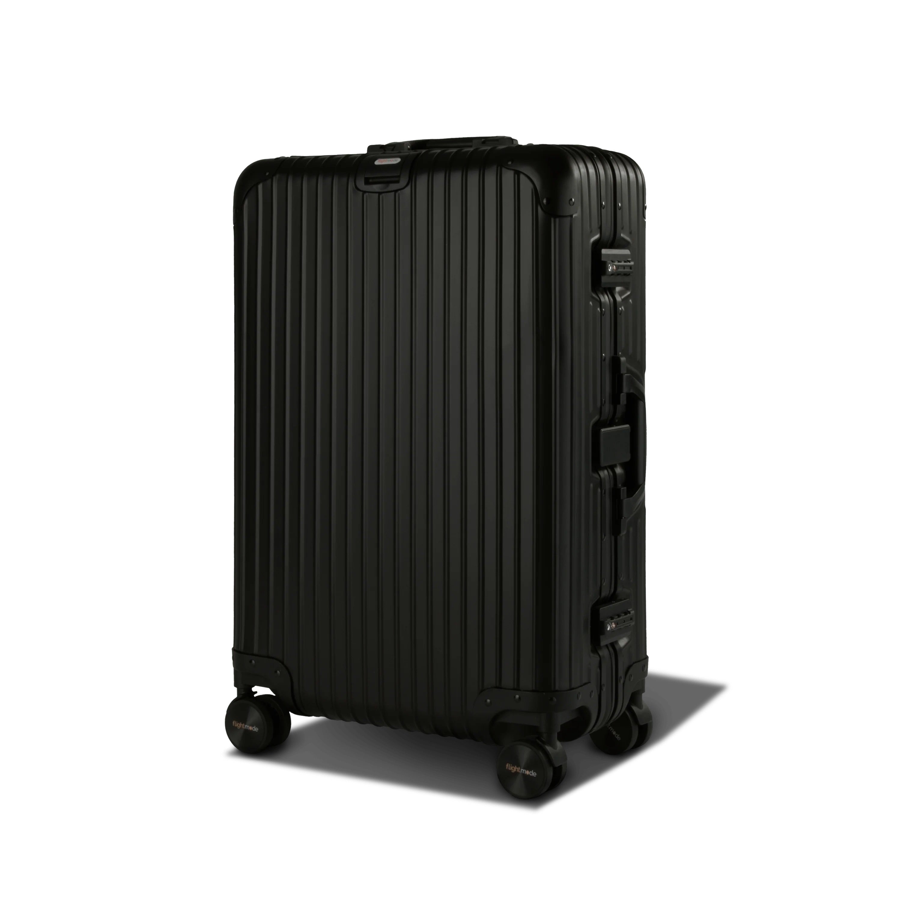 Flightmode Travel Suitcase - Silver/Black Two Size Option