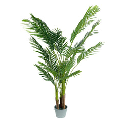 Artificial Plastic Areca Palm Tree 150cm (Pot Included)