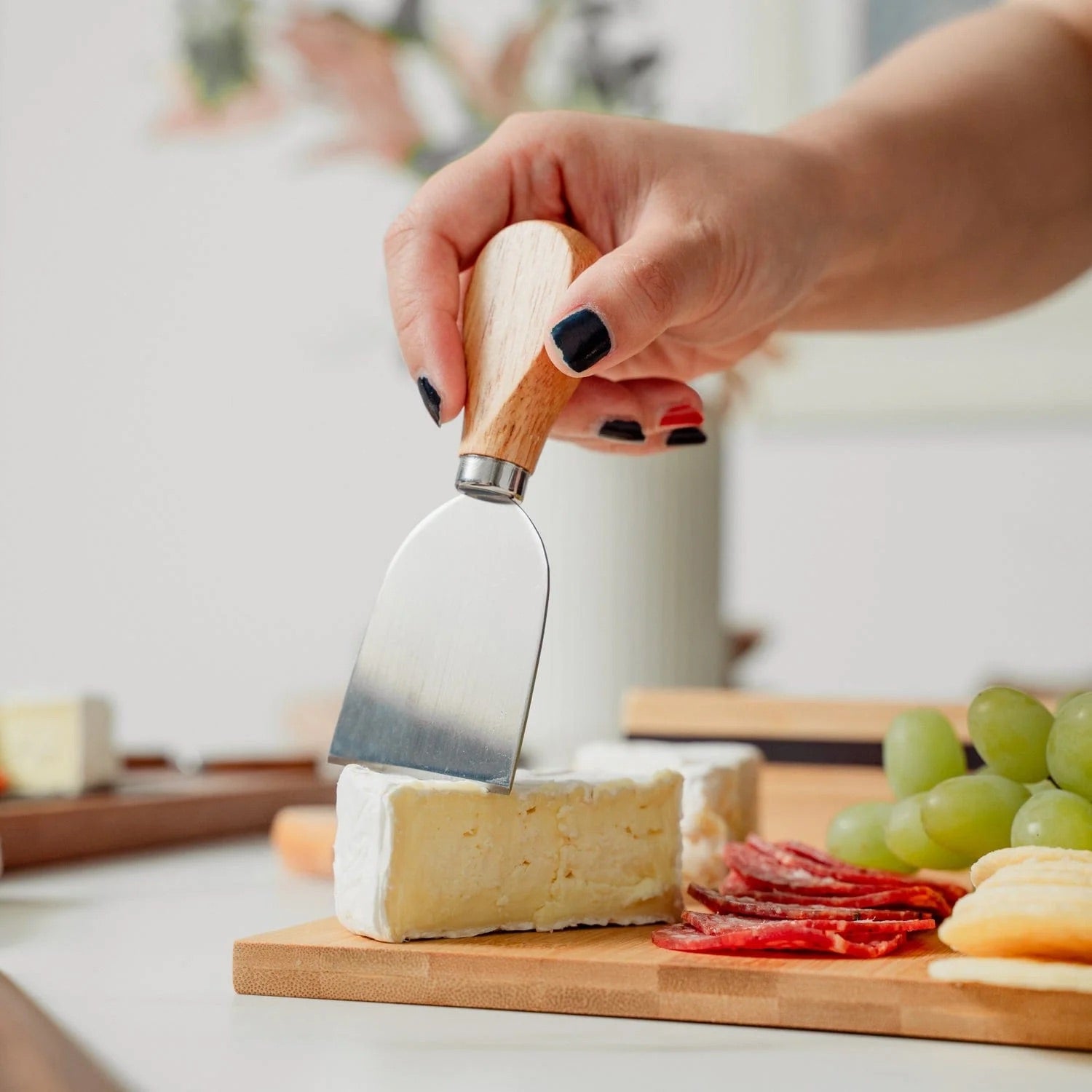 Bamboo Cheese Board and Knife Set