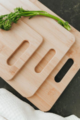 Bamboo Cutting Board Set for Kitchen 3 pcs Set