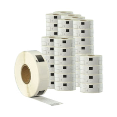 100x Compatible Brother DK-11204 Multi-Purpose Refill labels 17mm x 54mm 400 Labels/Roll