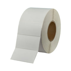 24 Rolls 100mm x 50mm (4" x 2") Direct Thermal Permanent Label, 3000 Labels Per Roll, 76mm Core, Perforated