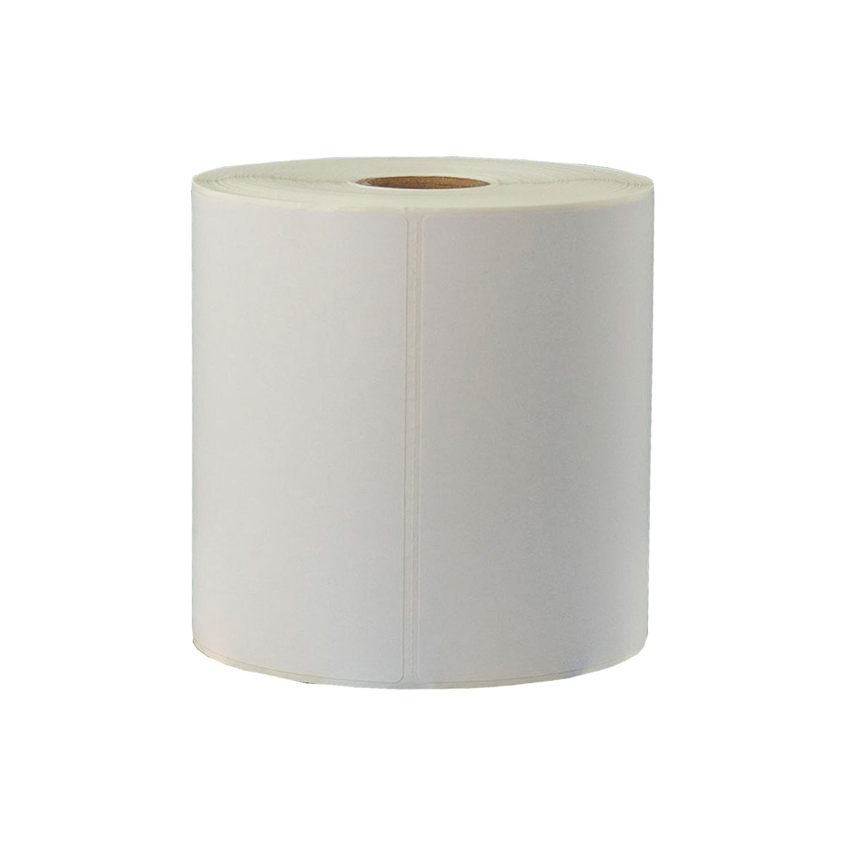 100mm x 75mm (4"x3") Direct Thermal Permanent Label, 750 Labels Per Roll, 25mm Core, Perforated-48 Rolls