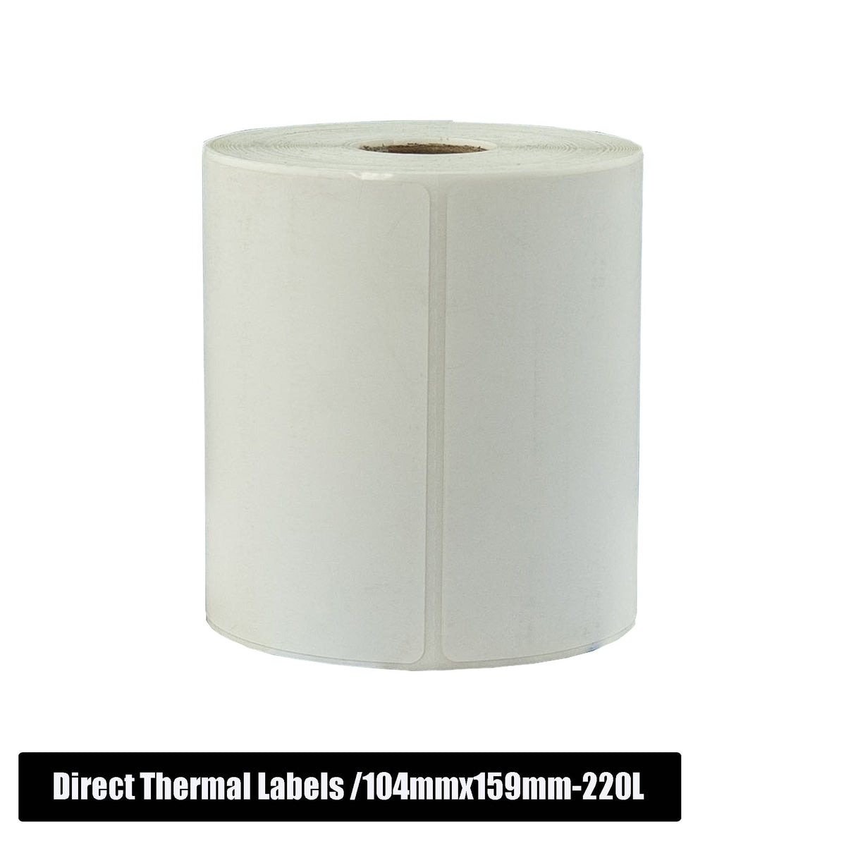 Direct Thermal Label 104x159mm Postage Shipping Address Freight Labels for Logistics Warehouse (220 Labels Per Roll) 25mm Core Perforated