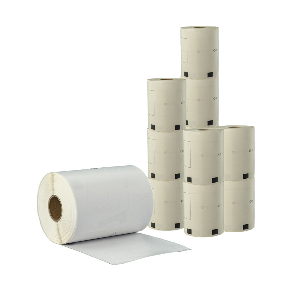 12x Compatible Brother DK-11241 Shipping Refill Labels 102mm x 152mm 200 Labels Per Roll