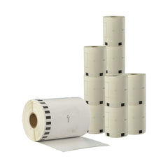 12x Compatible Labels for Brother DK-22246 Continuous Length Refill Paper Labels 103mm x 30.48m