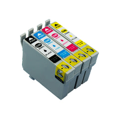 4x Compatible Epson 220XL  (BK+C+M+Y) Ink cartridges