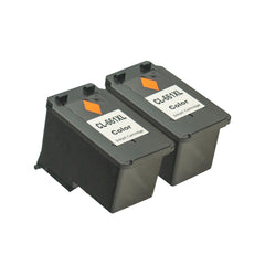 2x Compatible Canon Ink Cartridges CL-661XL TriColour