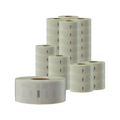 48 Rolls Packmore Compatible Multipurpose White Labels for Dymo #11355 19mm x 51mm 500L