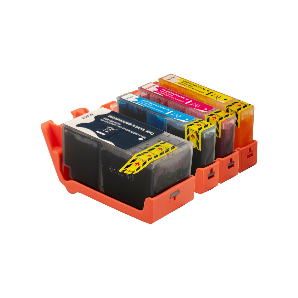 4x Compatible HP 934/935XLXL  (BK+C+M+Y) Ink cartridges