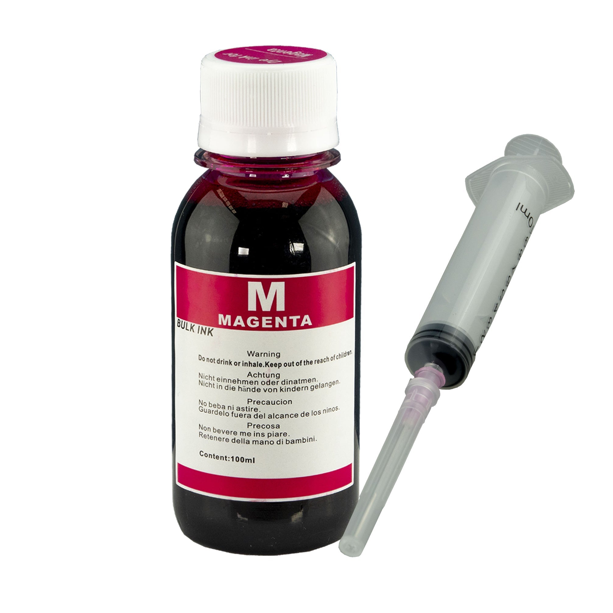 100ml Bottle Refill Magenta Ink for Epson