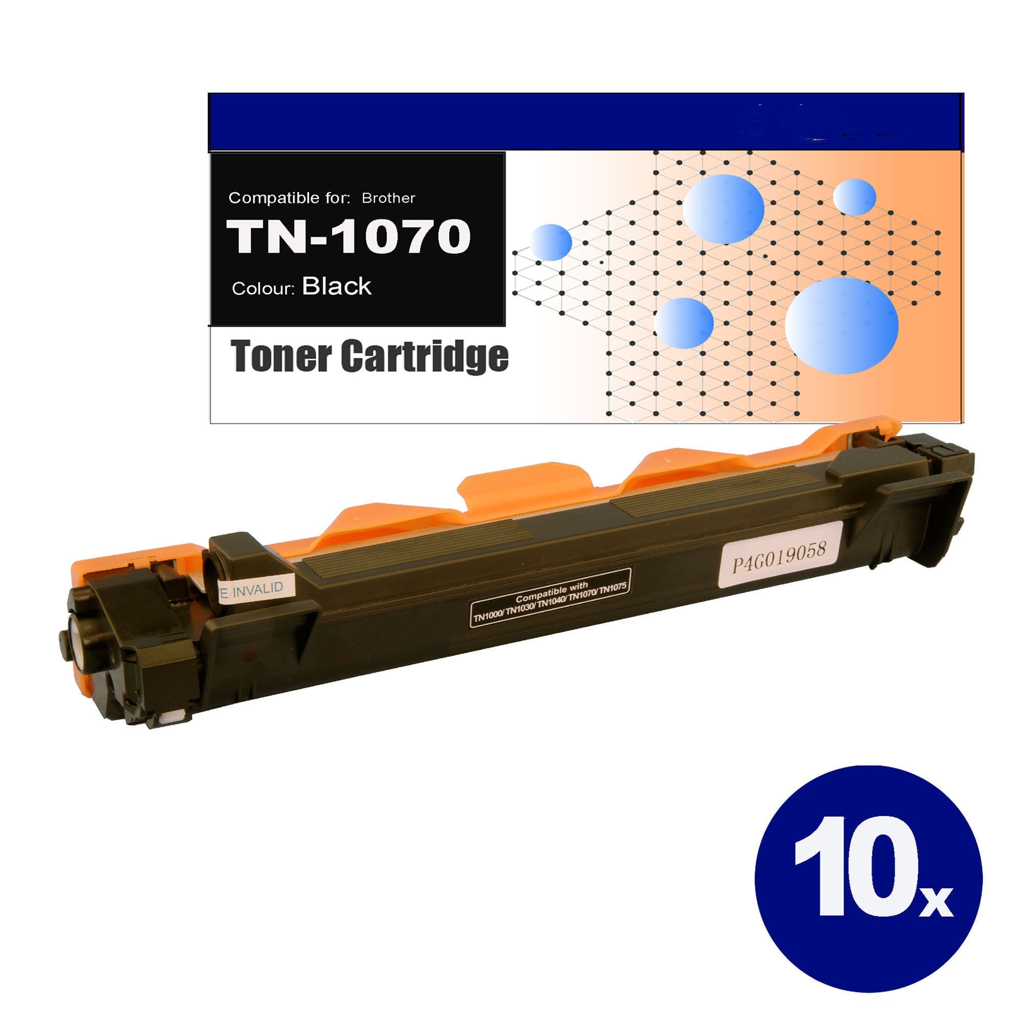 Compatible Toner for Brother TN-1070 Black Toner Cartridges