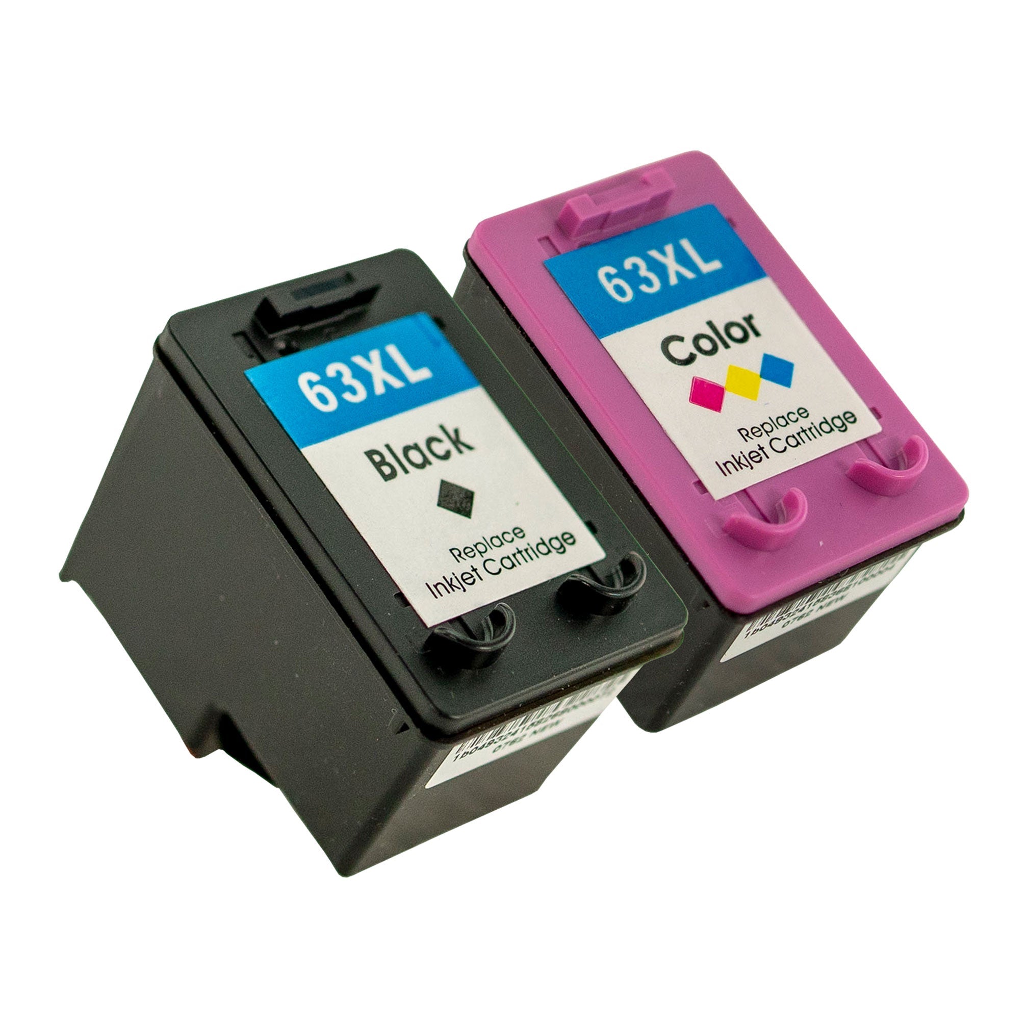 Compatible HP Ink Cartridges 63XL Black(F6U64AA) and 63XLColour(F6U63AA)