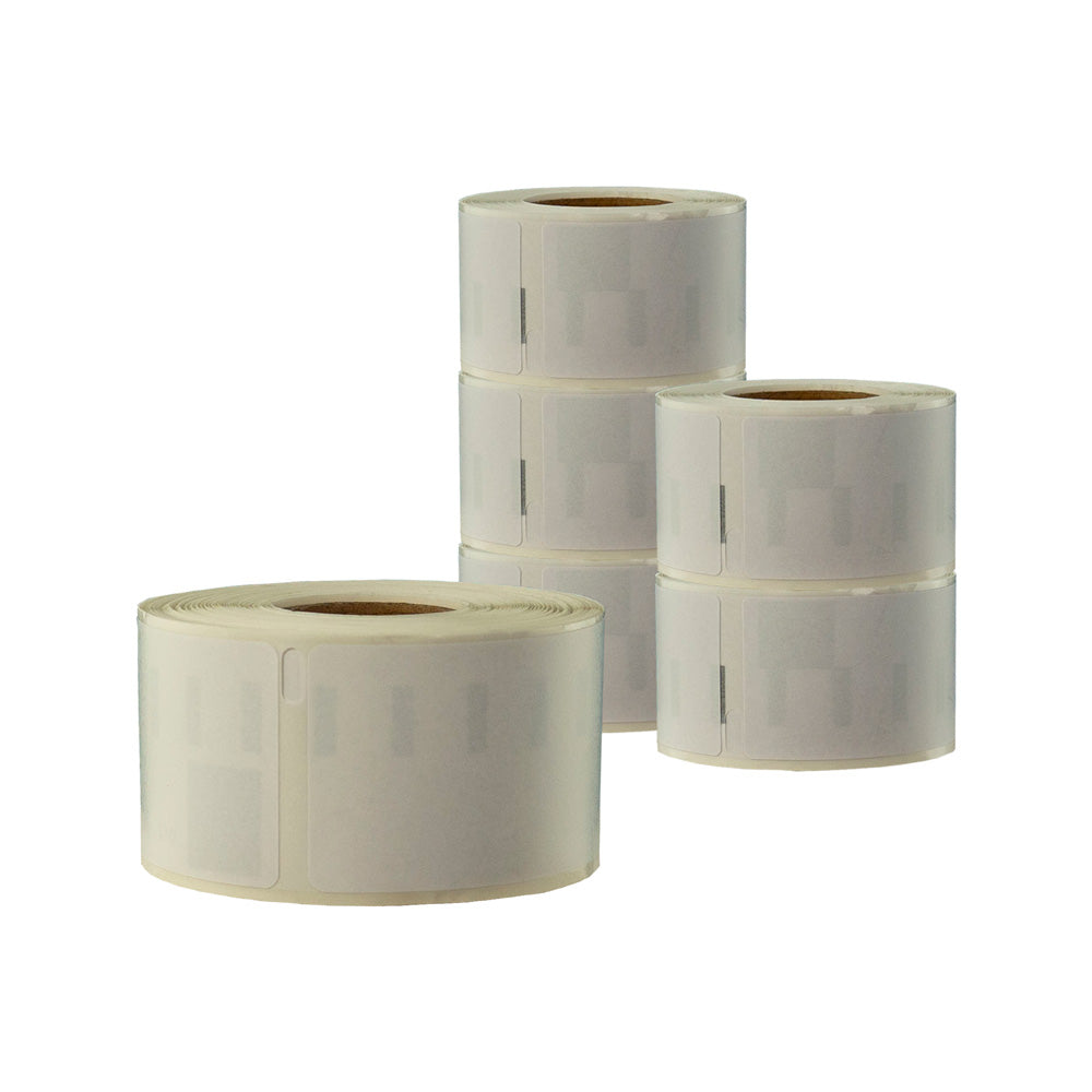 6x Compatible Dymo 99012 Large Address White Labels 36mm x 89mm 260 Labels/Roll