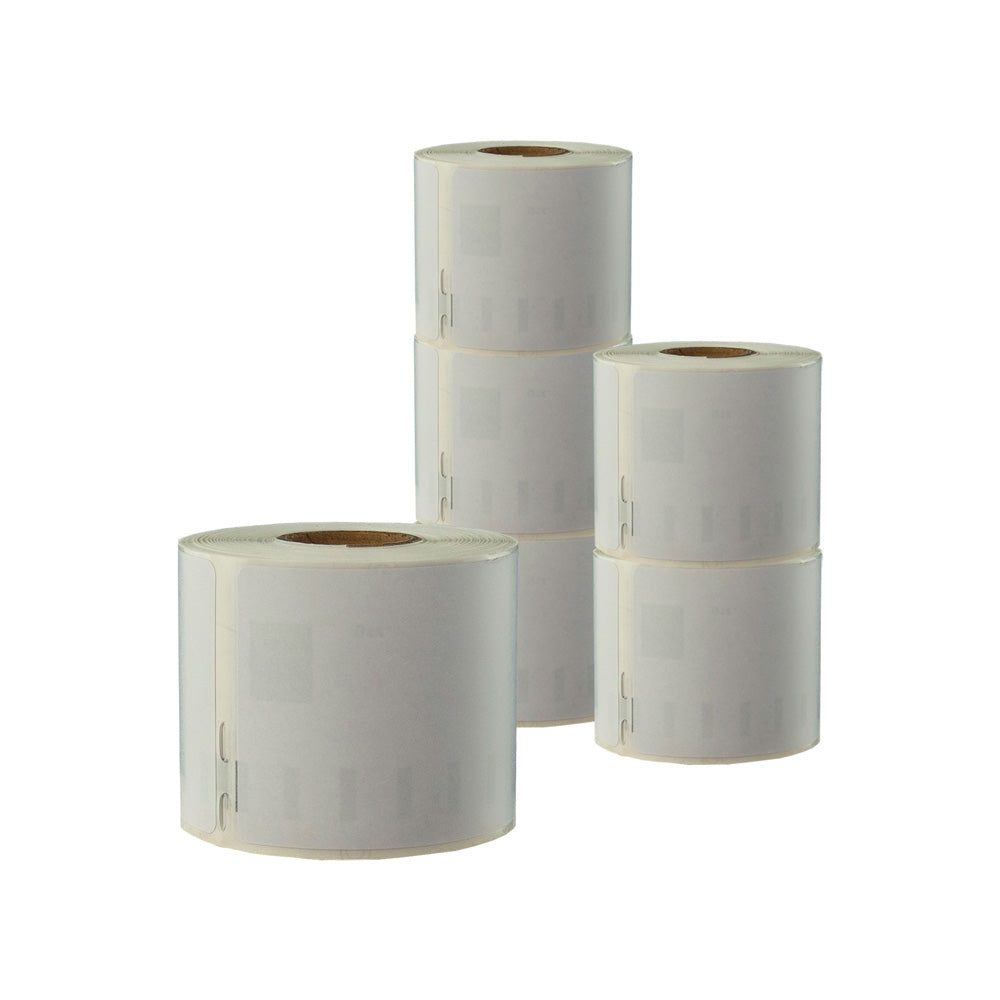 6x Compatible Dymo 99015 54mm x 70mm 320 Labels/Roll