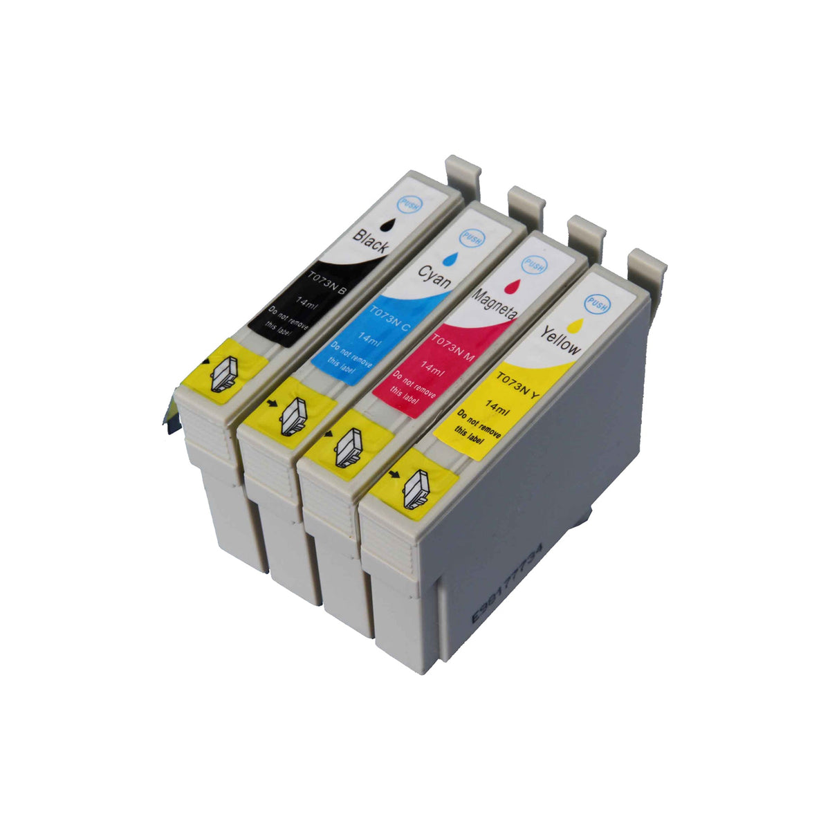 4x Compatible Epson 73N (BK+C+M+Y) Ink cartridges