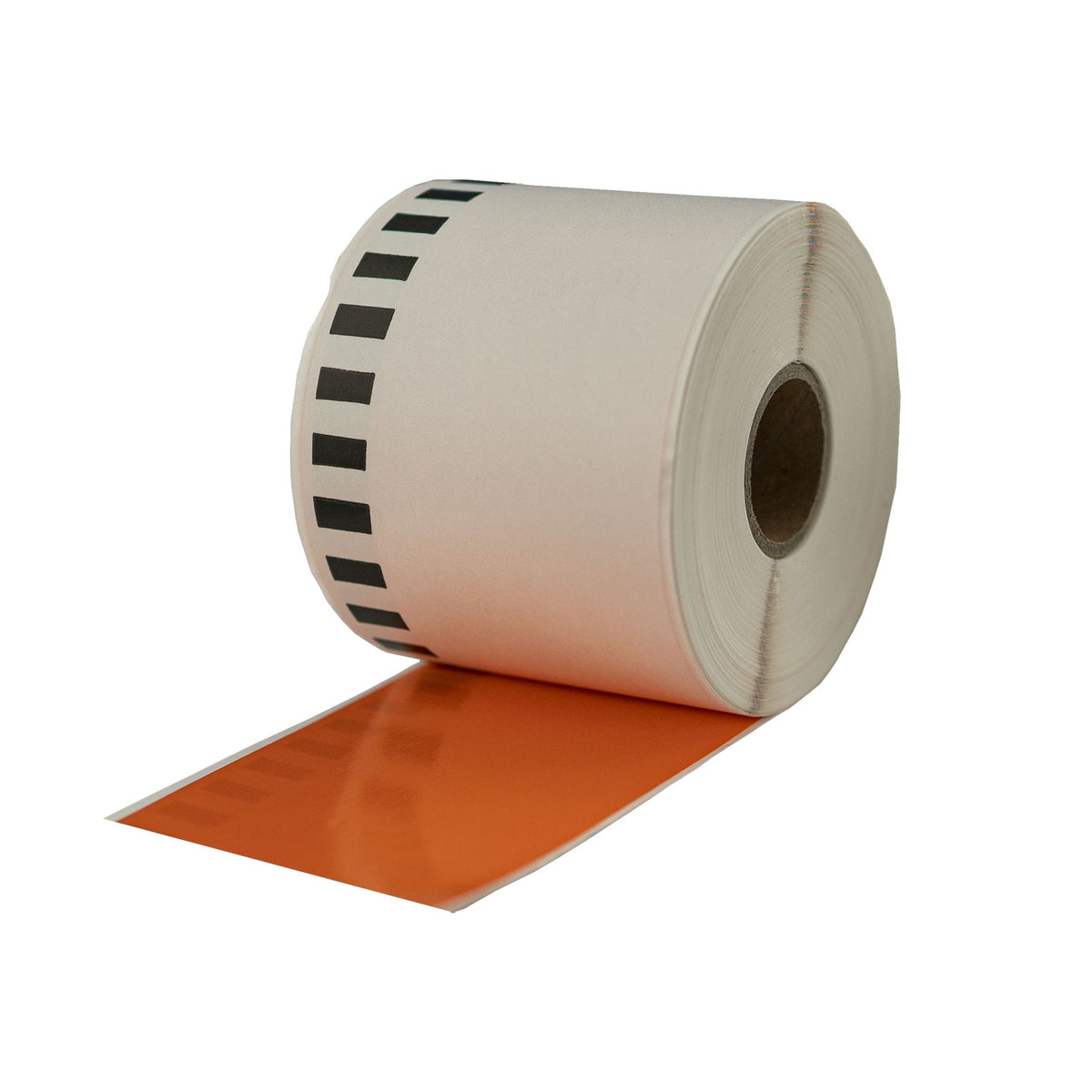 Compatible Brother DK-11202 Orange Refill labels 62mm x 100mm 300 Labels Per Roll