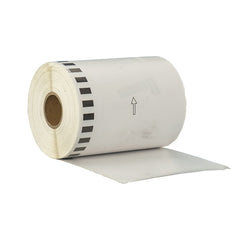 Compatible Brother DK-22243 White Refill Paper Label 102mm x 30.48m Continuous Length