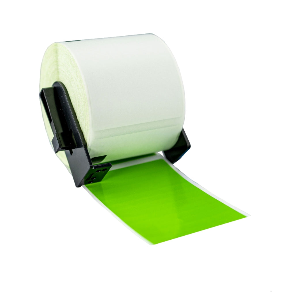 Compatible Brother DK-11202 Light Green Labels 62mm X 100mm 300 Labels Per Roll