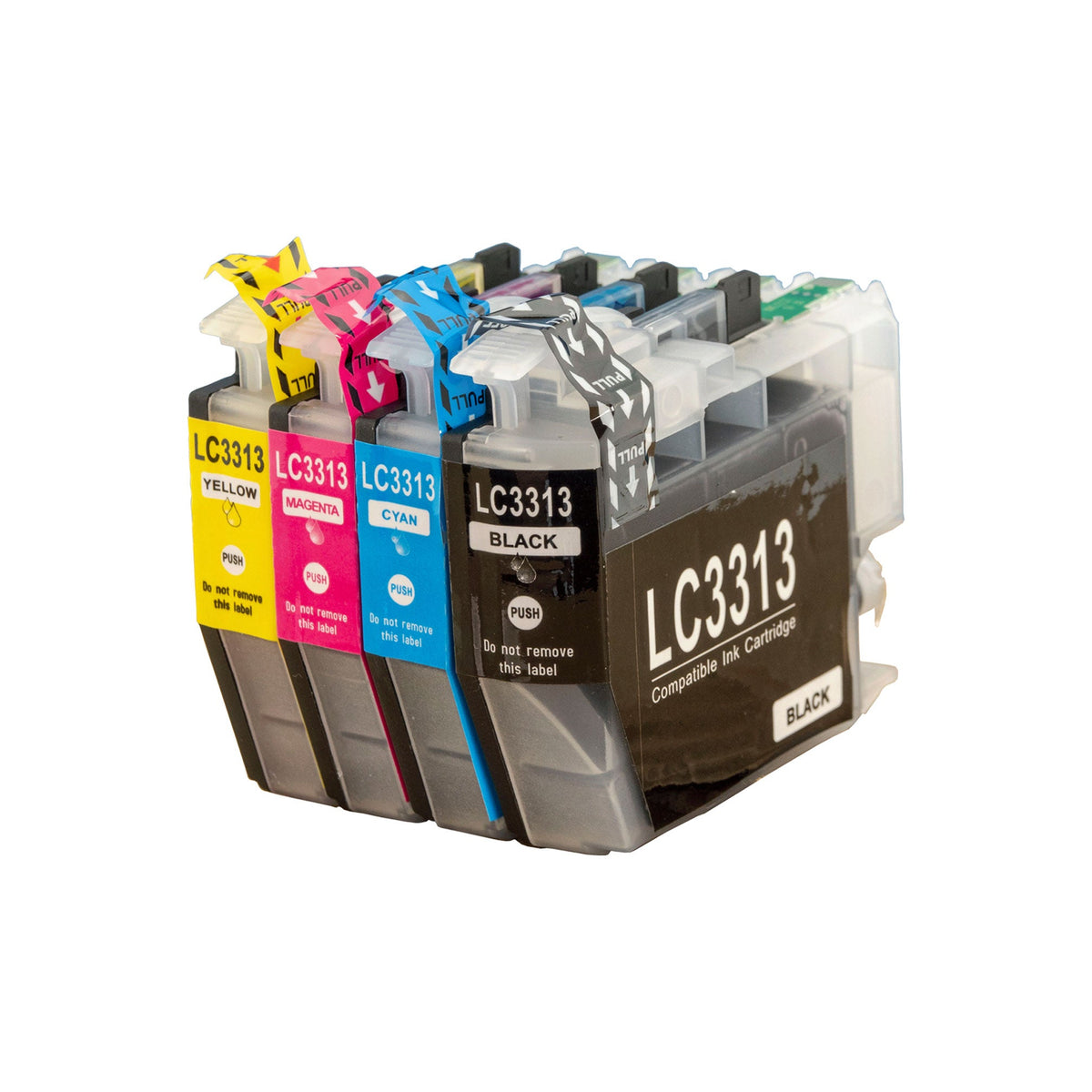 4x Compatible Brother LC-3313  (BK+C+M+Y) Ink Cartridges Free Shipping