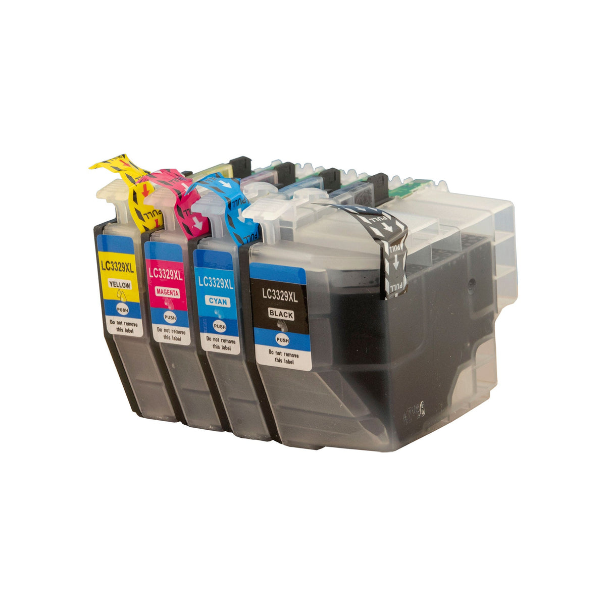 4x Compatible Brother LC-3329XL (BK+C+M+Y) Ink Cartridges Free Shipping